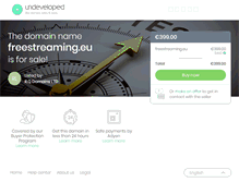 Tablet Screenshot of freestreaming.eu